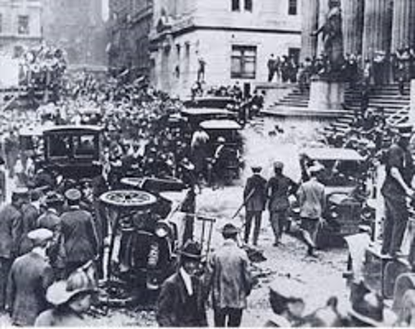 Wall Street Bombing