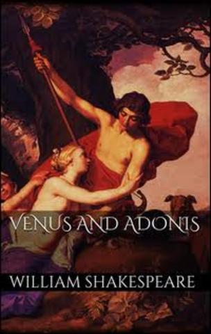 Venus and Adonis is Published