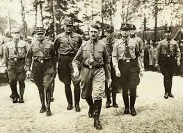 Hitler's military build-up in Germany