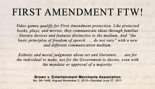 Brown v. Entertainment Merchants Association