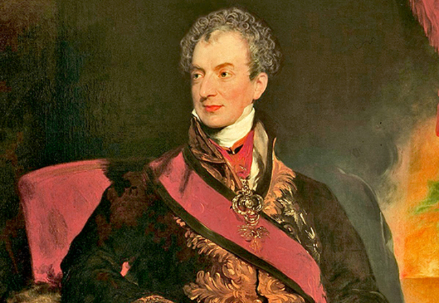 Klemens von Metternich begins his reign