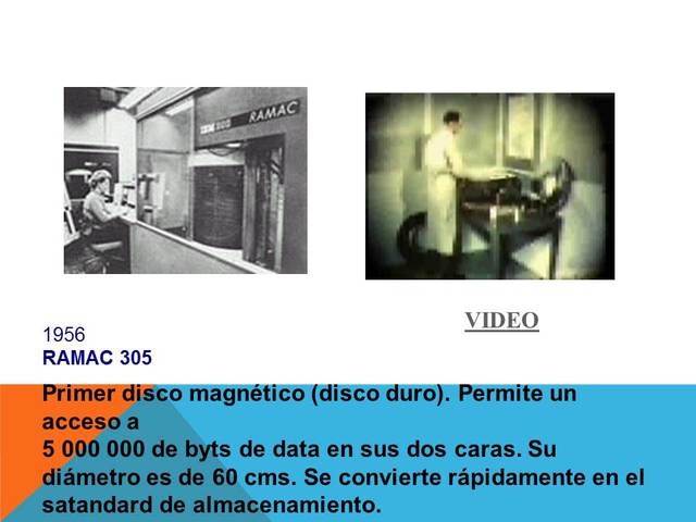 SE CREA EL PRIMER DISCO MAGNETICO
