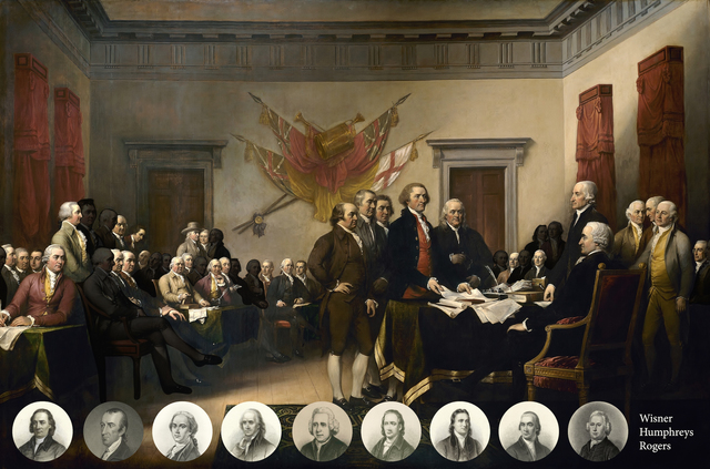 United States Signs the Declaration of Independance