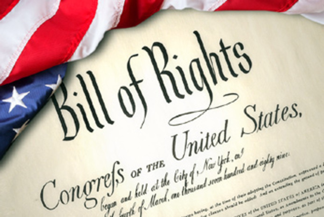 First ten Amendments ratified in the US Constitution