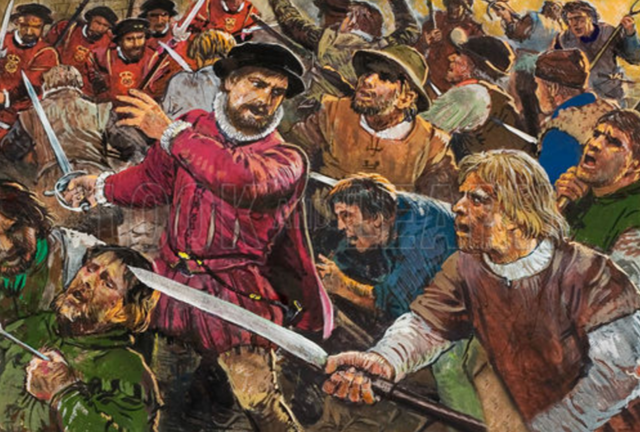 Wyatt's Rebellion and Imprisonment in the Tower of London