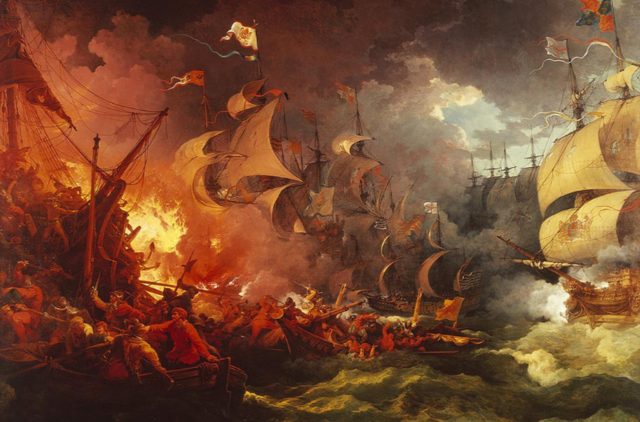 Defeat of the Spanish Armada