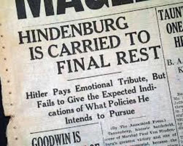 Hitler Granted the Title "Fuhrer"