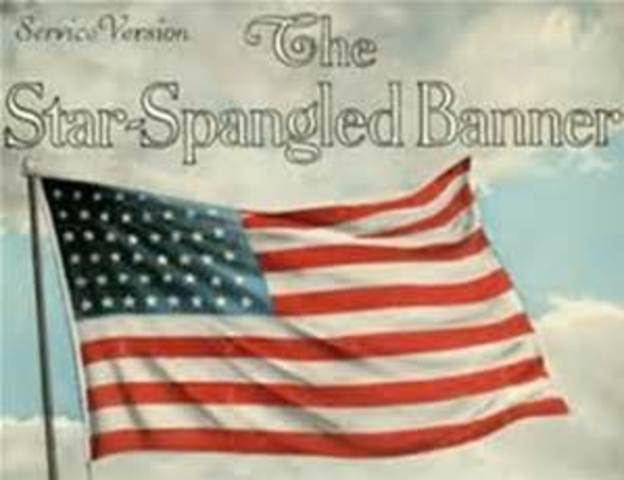 US adopts Star-Spangled Banner as National Anthem