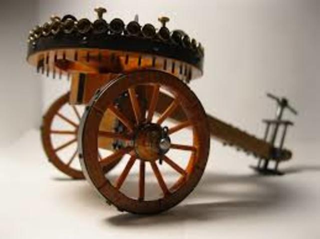 Скорострельная мортирная батарея