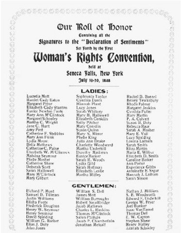 Declaration of Sentiments