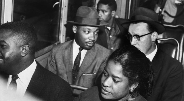 Leader of the Montgomery bus boycott