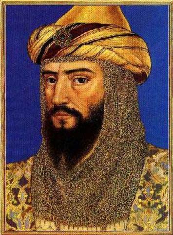 Saladin serves under the Syrian ruler Nur al-Din fighting campaigns against crusaders in Palestine