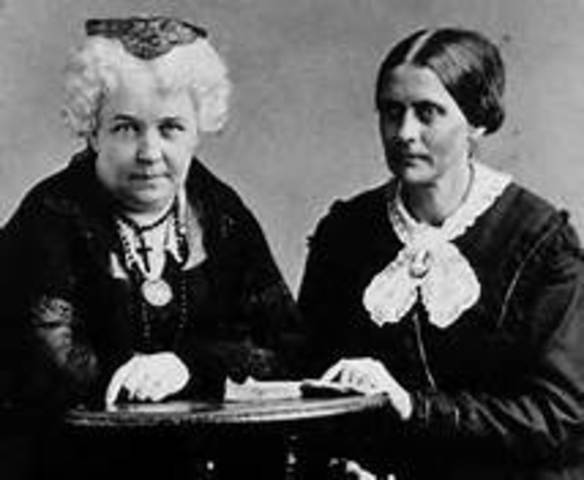 Susan B. Anthony and Elizabeth Cady Stanton