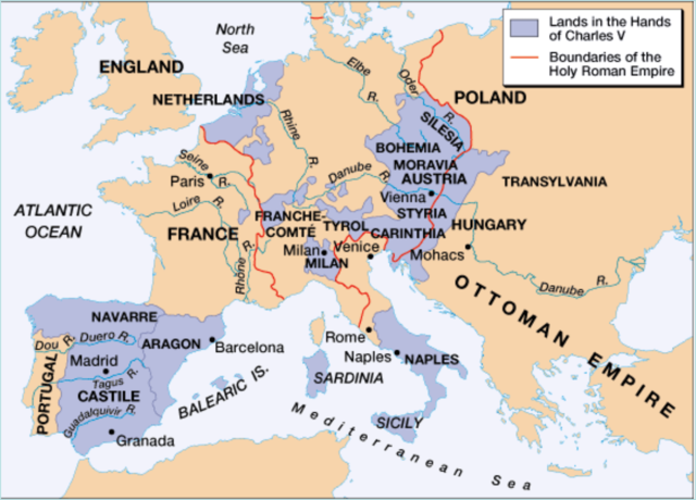 Charles V becomes Emperor