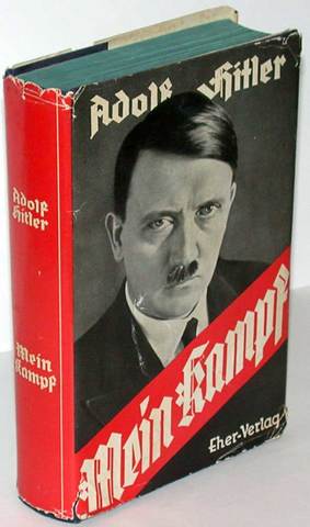 1925 - Adolf Hitler publishes Mein Kampf.