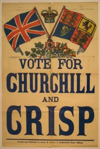 Churchill Runs For Parliment