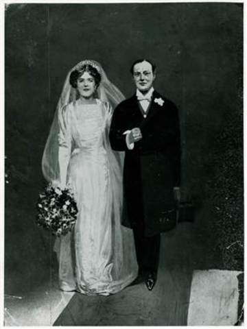 Winston Marries Clementine Hozier