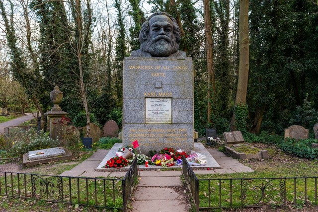 Marx dies