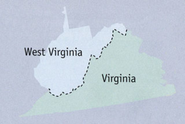 Virginia's Split