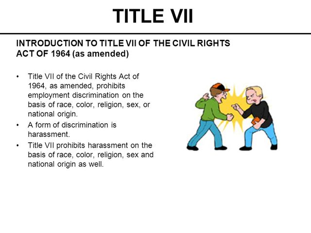 Prohibition of Employment discrimination