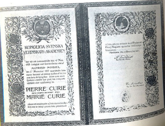 The First Noble Prize