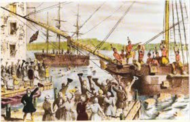 .Boston Tea Party