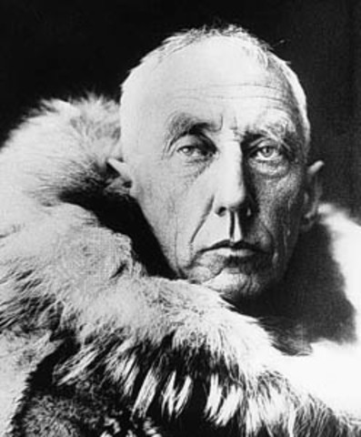 Roald Amundsen Becomes the First Person to Reach the South Pole