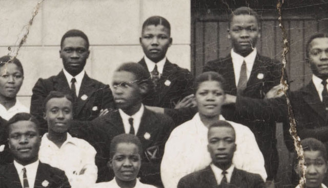 Nelson Attends Fort Hare University