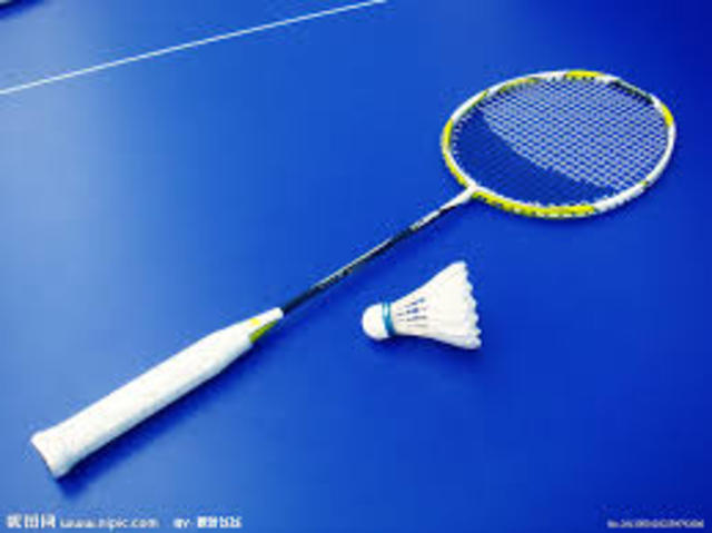 Learning badminton