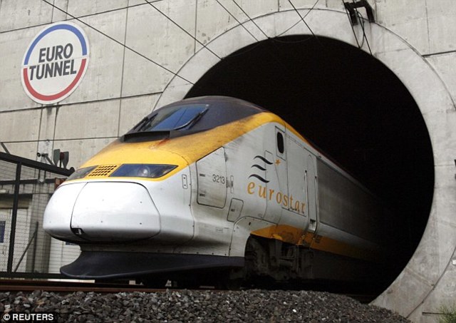 Opening of Channel Tunnel