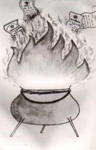 Burning registration card