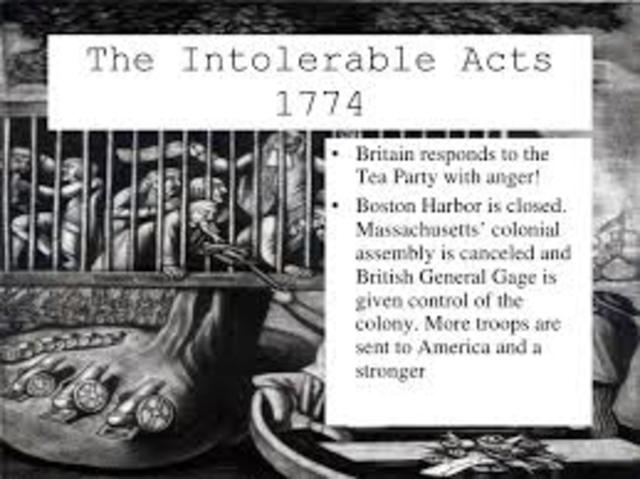 The Intolerable Acts