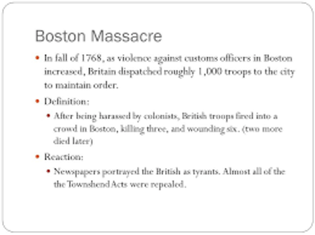 Boston Massacre