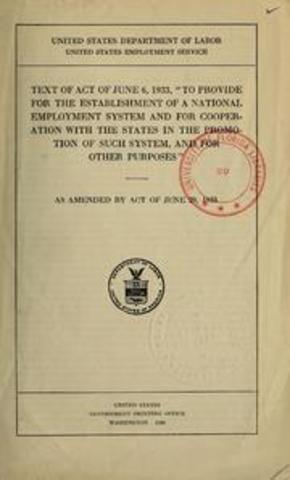 National Employment System Act.