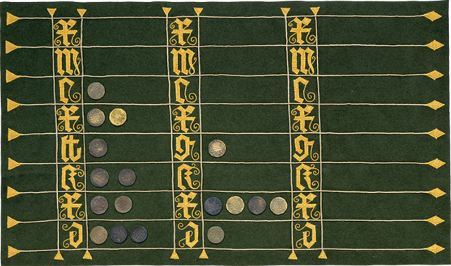 Счётное сукно (Counting cloth: replica)