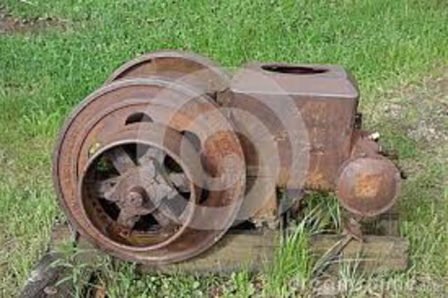 Motor de gasolina, inventado por Daimler y Wilhelm Maybach