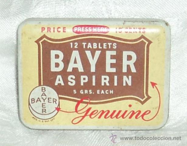 Fabricació de les primeres aspirines.