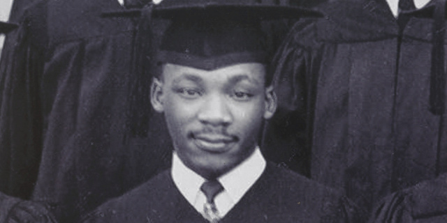 Martin Luther King attends college
