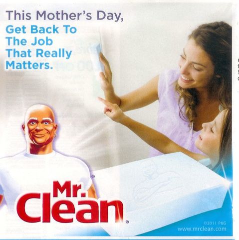 Gender Stereotyping 1990 ( MR. CLEAN)