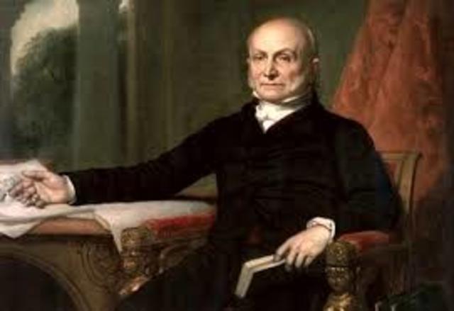 John Quincy Adams addresses Americans' pride in the war