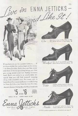 1930's shoes ad
