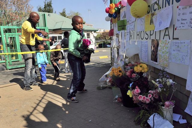 Returned to hospital with a recurring lung infection