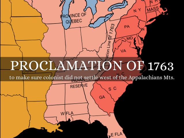 The Proclamation Line Of 1763