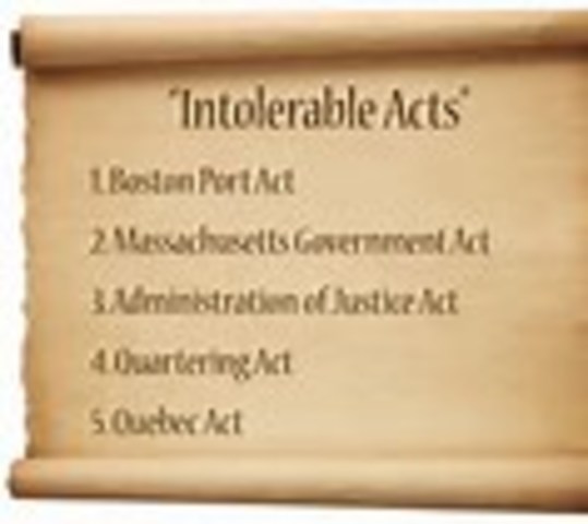 Intolerable Acts