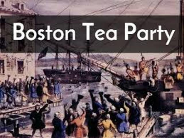 The Tea Act/The Boston Tea Party