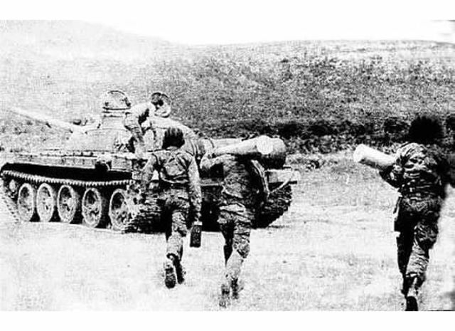 Battle of Cuito Cuanavale in Angola.