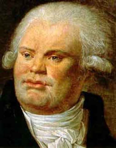 Georges Danton born