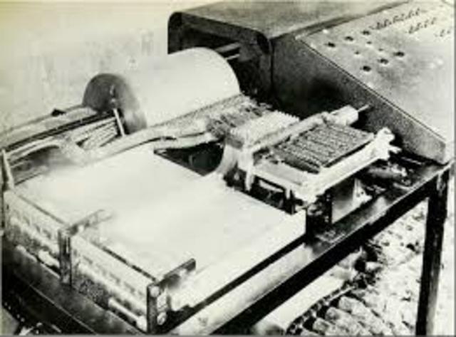 First electronic digital computer