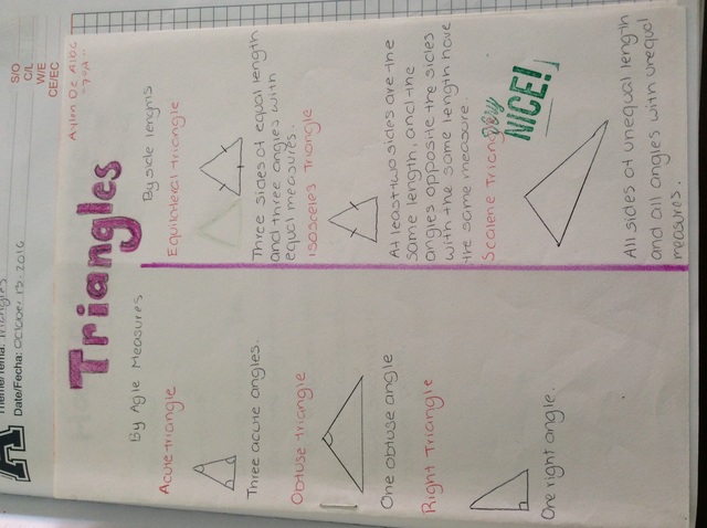 Angles and Triangles