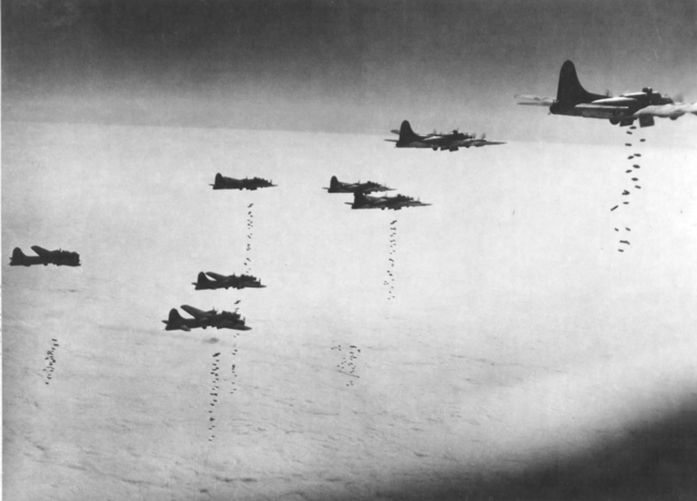 First Bombing Raid by Americans on Germany